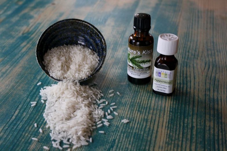 How to make a rice & essential oil air freshener - BC คำแนะนำ